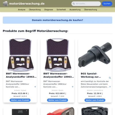 Screenshot motorüberwachung.de