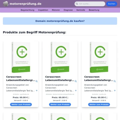 Screenshot motorenprüfung.de