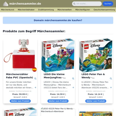 Screenshot märchensammler.de