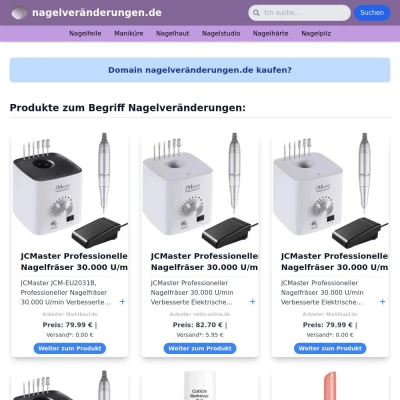 Screenshot nagelveränderungen.de