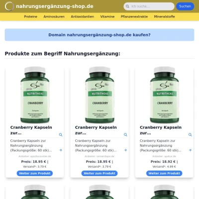 Screenshot nahrungsergänzung-shop.de