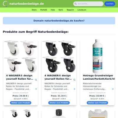 Screenshot naturbodenbeläge.de