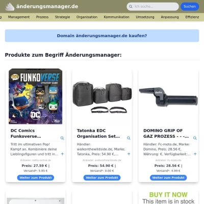 Screenshot änderungsmanager.de