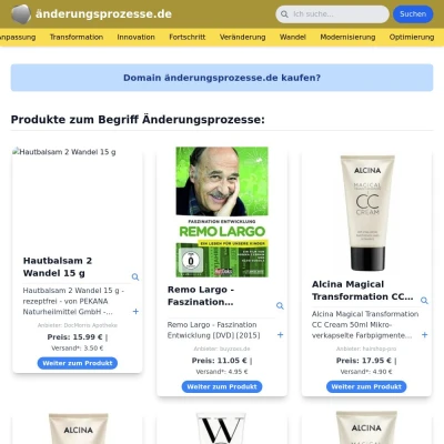 Screenshot änderungsprozesse.de