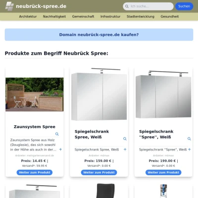 Screenshot neubrück-spree.de