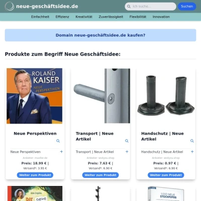 Screenshot neue-geschäftsidee.de