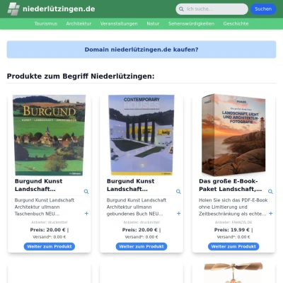 Screenshot niederlützingen.de