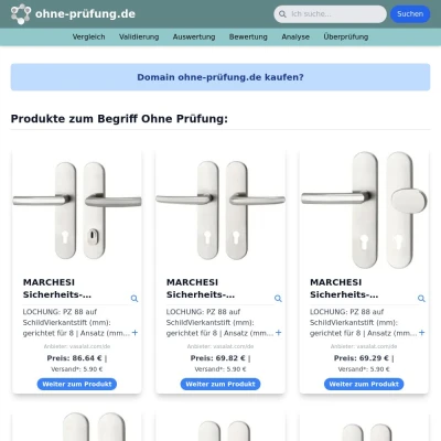 Screenshot ohne-prüfung.de