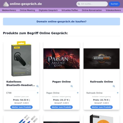 Screenshot online-gespräch.de