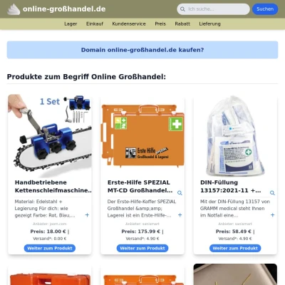 Screenshot online-großhandel.de