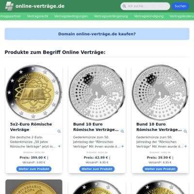 Screenshot online-verträge.de