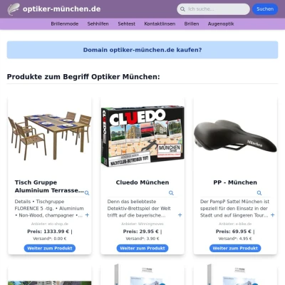 Screenshot optiker-münchen.de