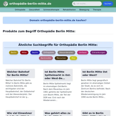 Screenshot orthopädie-berlin-mitte.de