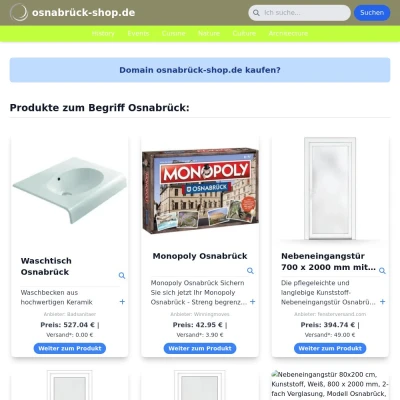 Screenshot osnabrück-shop.de