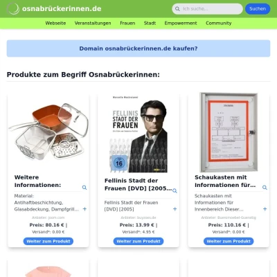 Screenshot osnabrückerinnen.de