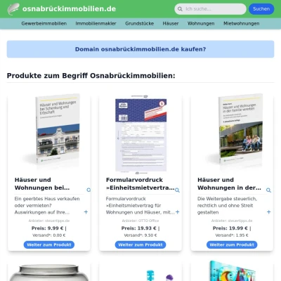 Screenshot osnabrückimmobilien.de