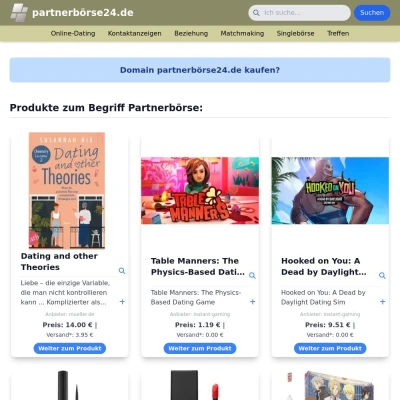 Screenshot partnerbörse24.de