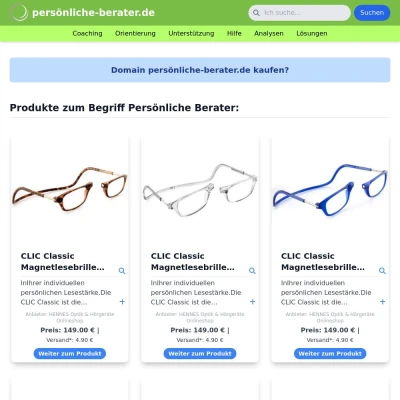Screenshot persönliche-berater.de
