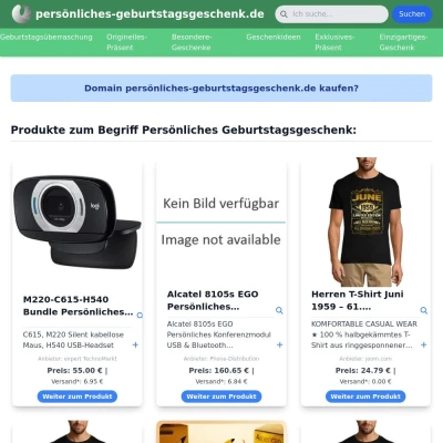 Screenshot persönliches-geburtstagsgeschenk.de