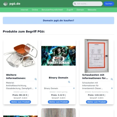 Screenshot pgö.de