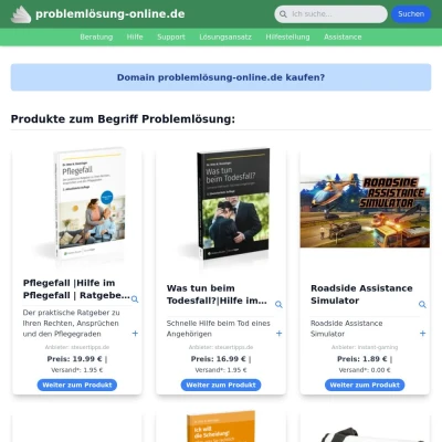 Screenshot problemlösung-online.de
