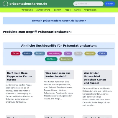 Screenshot präsentationskarton.de