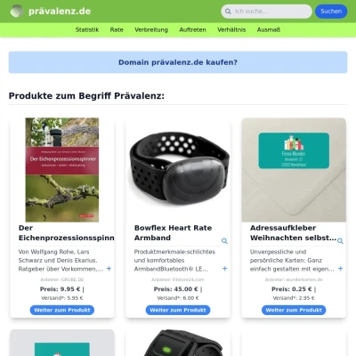 Screenshot prävalenz.de