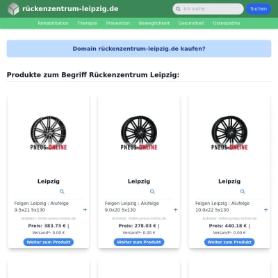 Screenshot rückenzentrum-leipzig.de
