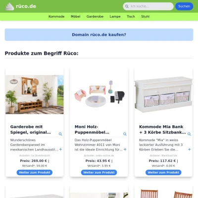 Screenshot rüco.de