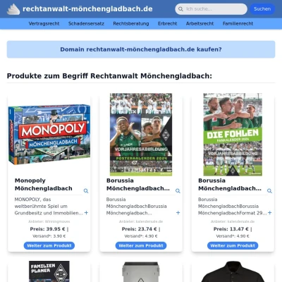 Screenshot rechtanwalt-mönchengladbach.de