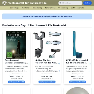 Screenshot rechtsanwalt-für-bankrecht.de