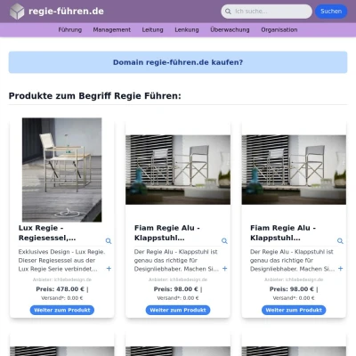 Screenshot regie-führen.de