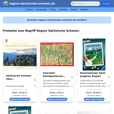 Screenshot region-sächsische-schweiz.de