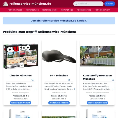 Screenshot reifenservice-münchen.de