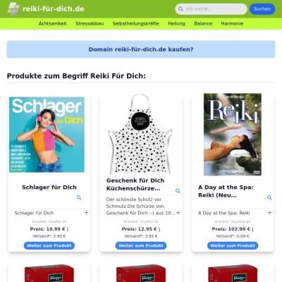 Screenshot reiki-für-dich.de