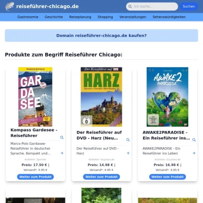 Screenshot reiseführer-chicago.de