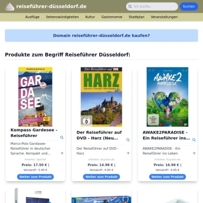 Screenshot reiseführer-düsseldorf.de