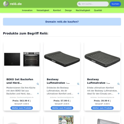Screenshot relö.de