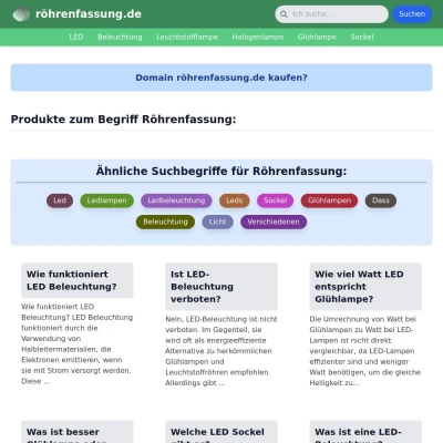 Screenshot röhrenfassung.de