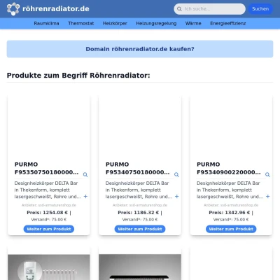 Screenshot röhrenradiator.de