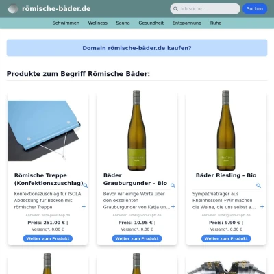Screenshot römische-bäder.de