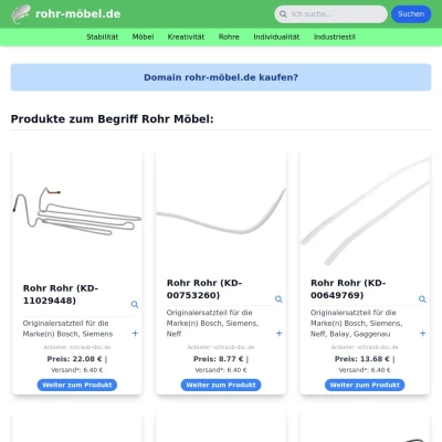 Screenshot rohr-möbel.de