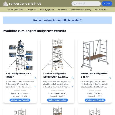 Screenshot rollgerüst-verleih.de