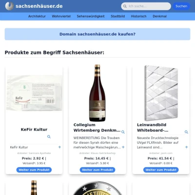 Screenshot sachsenhäuser.de