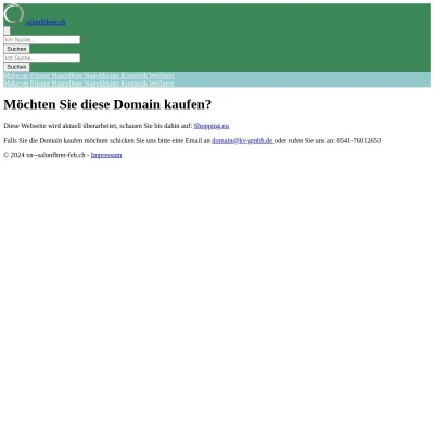 Screenshot salonführer.ch