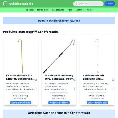 Screenshot schäferstab.de