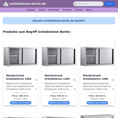 Screenshot schiebetüren-berlin.de