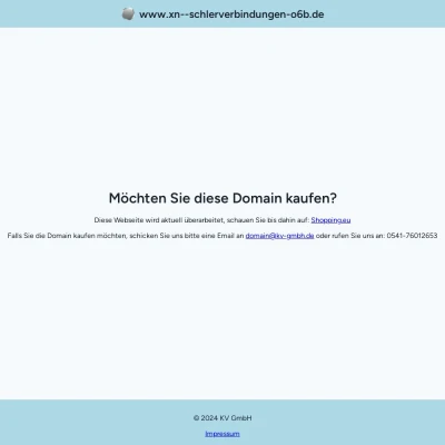 Screenshot schülerverbindungen.de