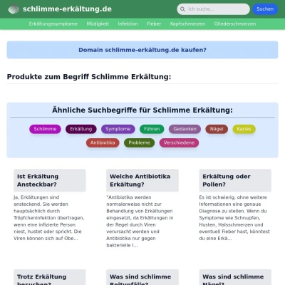 Screenshot schlimme-erkältung.de