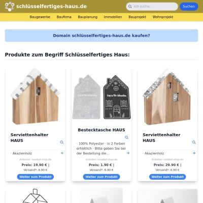 Screenshot schlüsselfertiges-haus.de